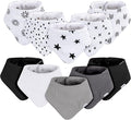 Gerber unisex-baby Muslin Bandana Bibs