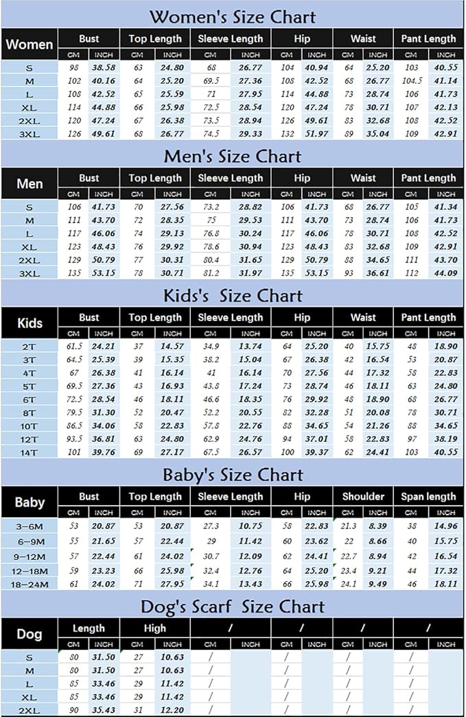 Awoscut Family Christmas Pajamas Matching Pajamas for Family, Xmas PJs Sets Holiday Sleepwear