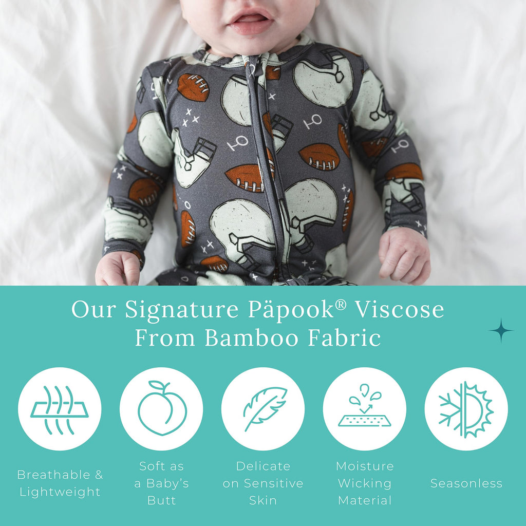 Posh Peanut Convertible Baby Sleepers, Boy Toddlers Footless Pajamas