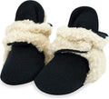 Zutano Unisex Fleece Baby Booties, Two Snap Closure, Newborn to 24 Months