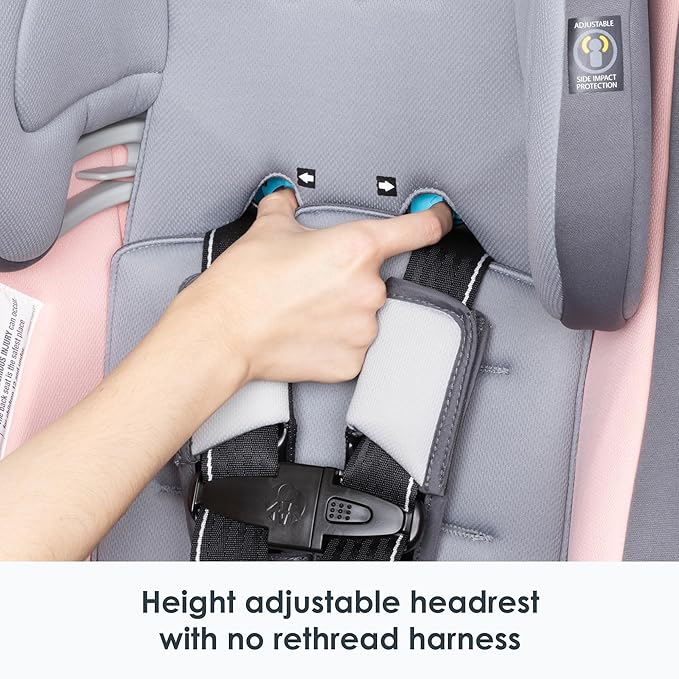Baby Trend Cover Me 4-in-1 Convertible Car Seat, Desert Pink