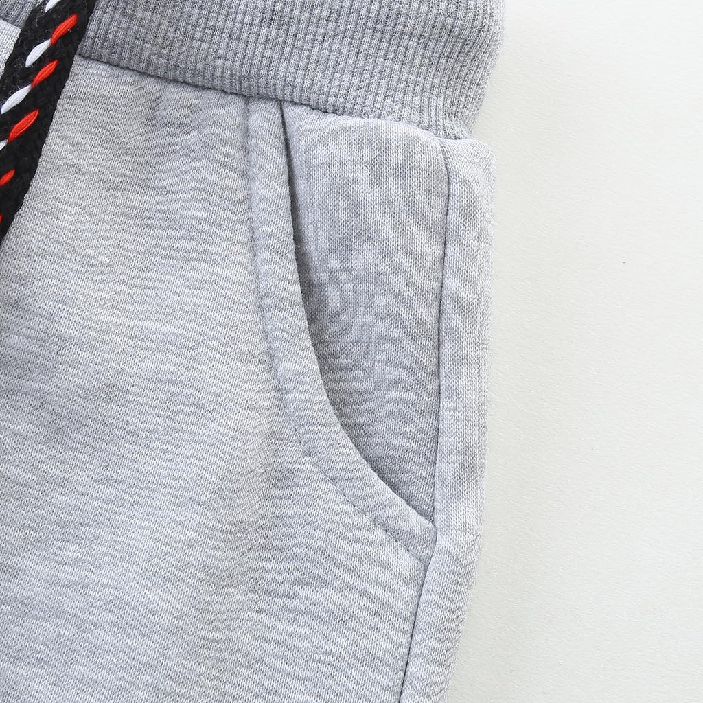 Funnymore Kids Tween Boys Pants Sweatpants,3 Pack Pull On Fleece Jogger Outfits Clothes Black/Grey Size 12-13 Years