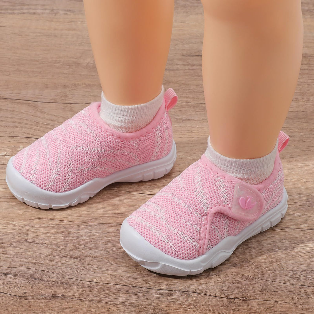 FEETCITY Toddler Shoes Baby Sneakers Boys Girls First Walking Shoes Newborn Crib Shoe