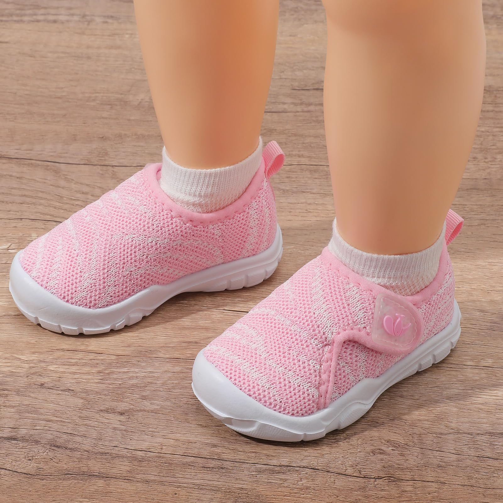 FEETCITY Toddler Shoes Baby Sneakers Boys Girls First Walking Shoes Newborn Crib Shoe