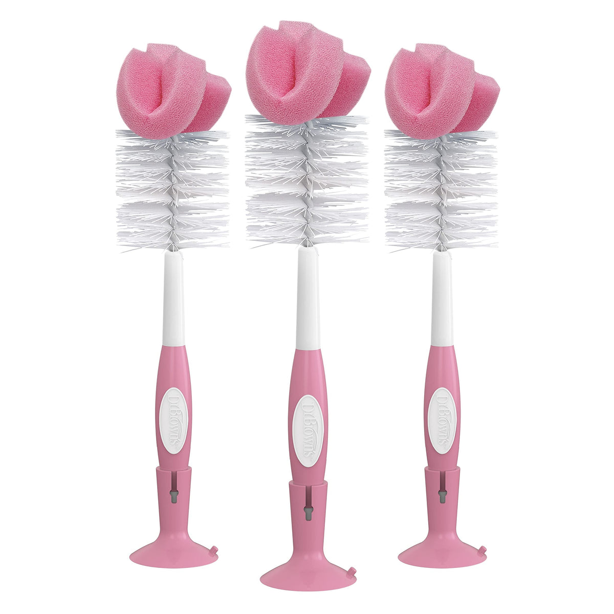 Dr. Brown's Bottle Brush, Pink, 3-Pack