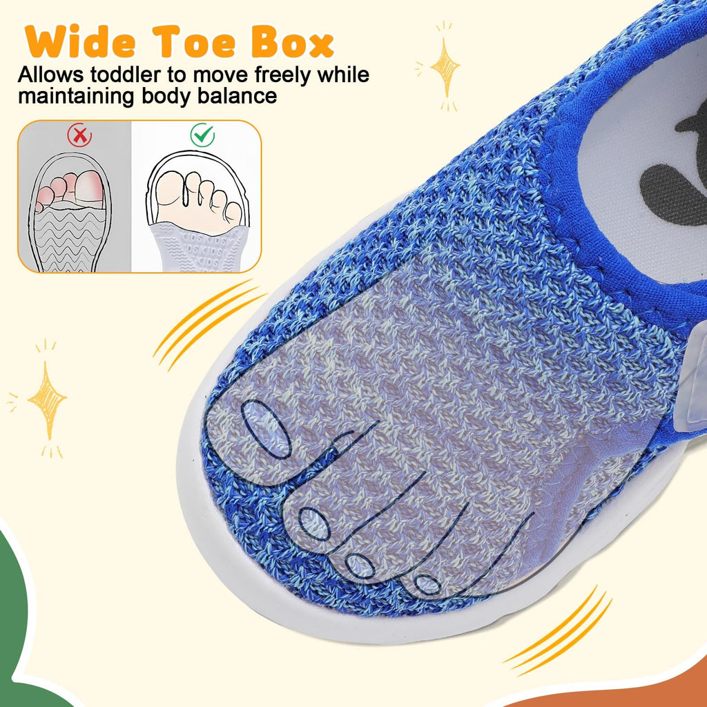 FEETCITY Baby Walking Shoes Infant Shoes Boys Girls Toddler Sneakers Anti-Slip Newborn Crib Shoe