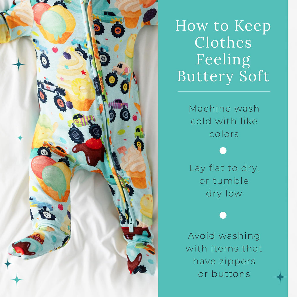 Posh Peanut Convertible Baby Sleepers, Boy Toddlers Footless Pajamas