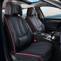 Coverado Car Seat Covers, Seat Covers for Cars, Waterproof Leather Auto Seat Protectors, Leather Car Seat Cushion, Car Interiors Accessories Universal Fit for Most Cars