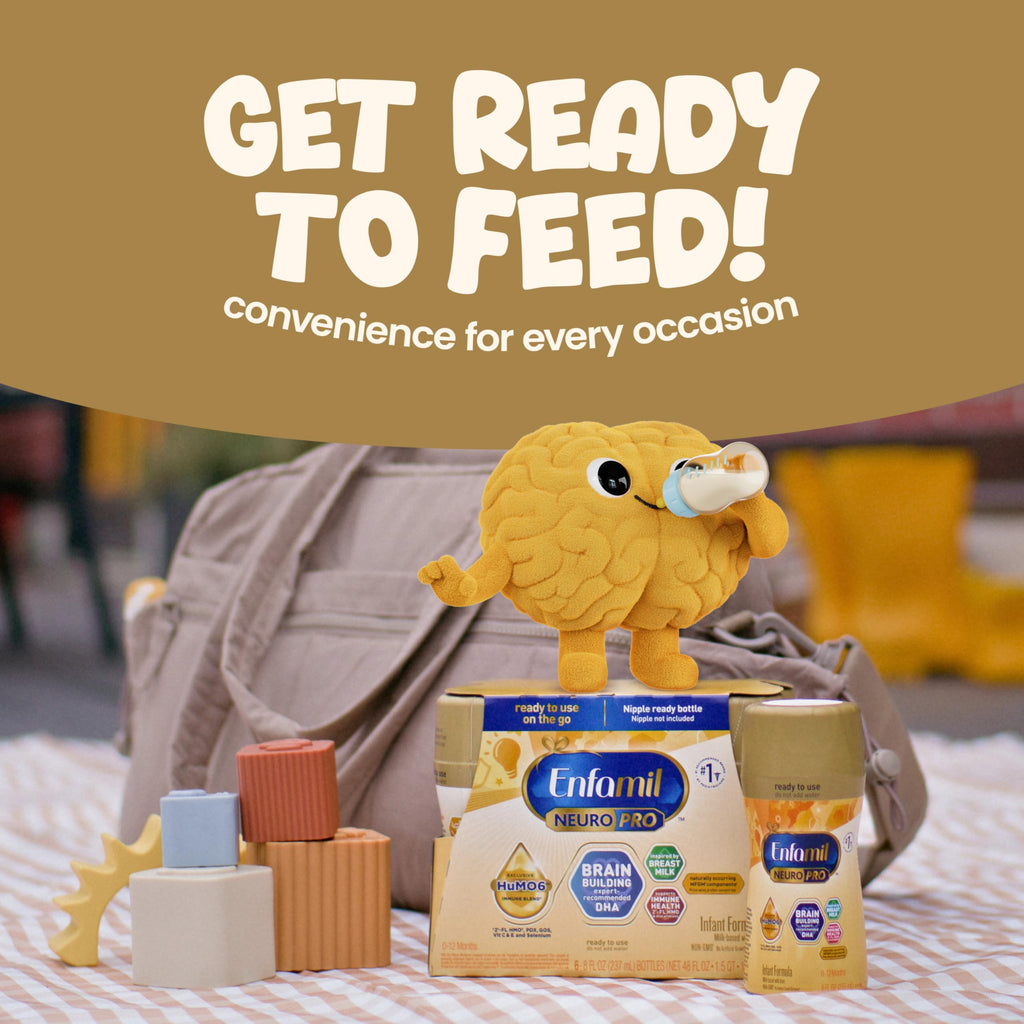 Enfamil NeuroPro Ready-to-Feed Baby Formula, 8 fl oz, 24 bottles
