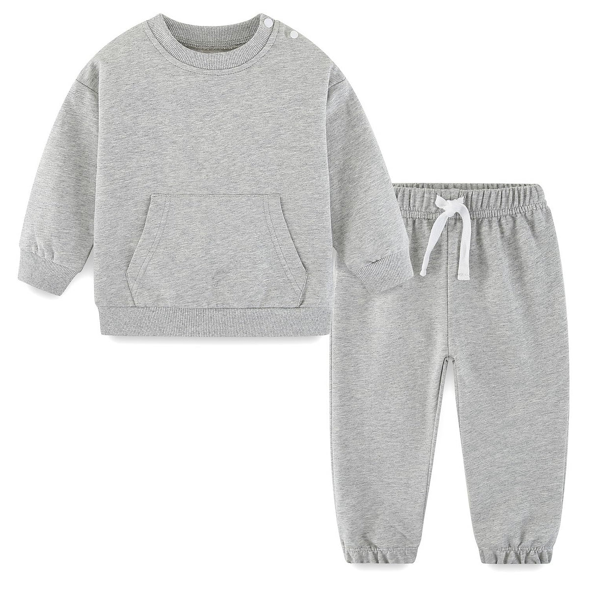 Baby Boy Clothes Outfits 2PC Cotton Sweatshirt & Pants Set 0-6 Months