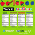 That's it. Fruit Crunchables Variety Pack, Fruit Snacks for Kids, 100% Fruit Crisps, Plant-Based, Non-GMO, Gluten-Free
