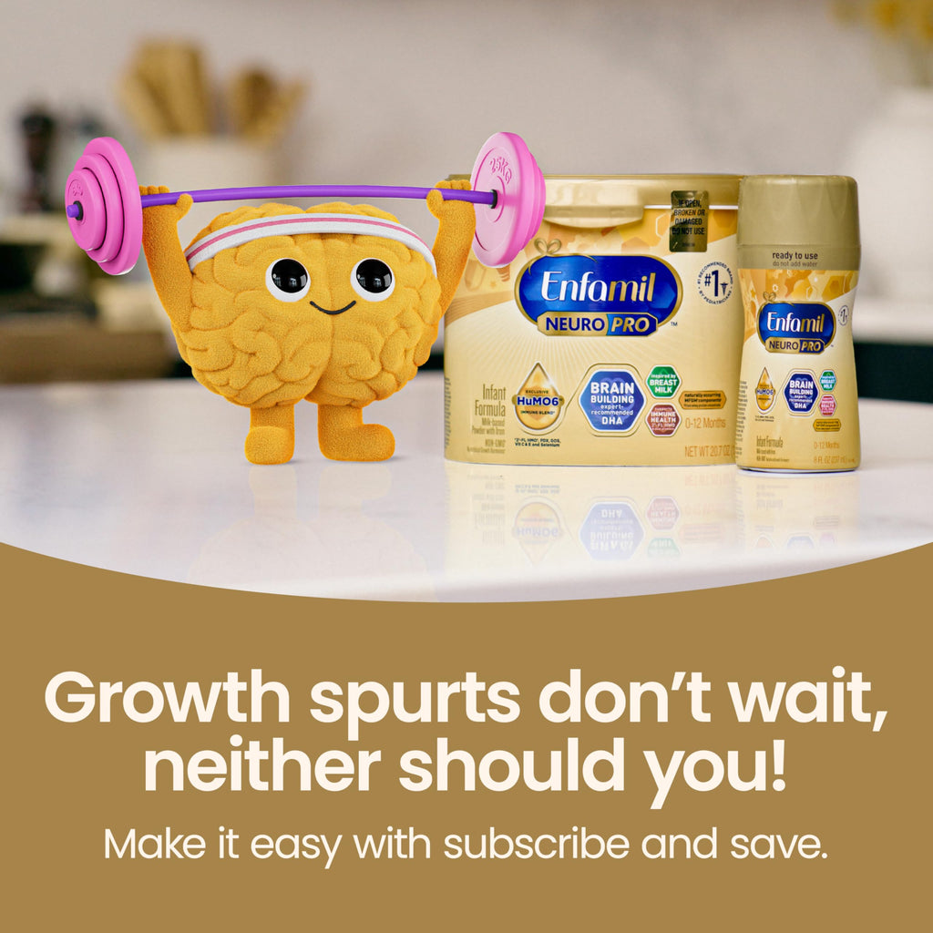 Enfamil NeuroPro Ready-to-Feed Baby Formula, 8 fl oz, 24 bottles