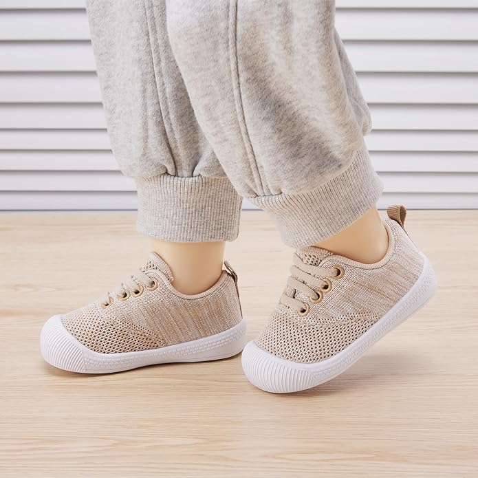 BMCiTYBM Baby Shoes Infant Boy Girl First Walker Shoes Toddler Walking Shoes Lightweight Non-Slip Sneakers for 6 9 12 18 24 Months