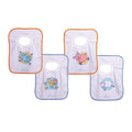 Dreambaby Terry Cloth Cotton Pullover Baby Bibs for Teething Feeding and Drooling - Super Absorbent & Extra Soft - Machine Washable - Farm Animals