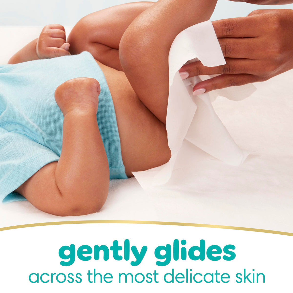 Pampers Sensitive Baby Wipes, Clinically Proven, Fragrance Free, Unscented, Water Based, Hypoallergenic Baby Wipes, Multi-Use Wipe, Hand Wipe 672 Total (12X Flip-Top Packs)