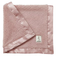 Little Giraffe Chenille Baby Blanket – 29x35” Soft Chenille with Satin Trim, Dusty Pink | Ultra-Soft, Gentle & Safe, Lightweight & Breathable for Newborns & Toddlers