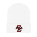 College Baby Infant Knit Cap Boston College Eagles Logo - White - Newborn
