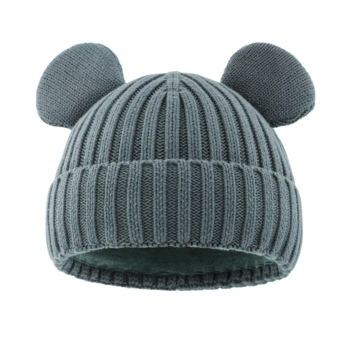 RUIKUNA Toddler Boy Winter Beanie Baby Knit Hat Warm Girl Beanies Newborn Cute Hats for Kids (6-24 Months, Navy)