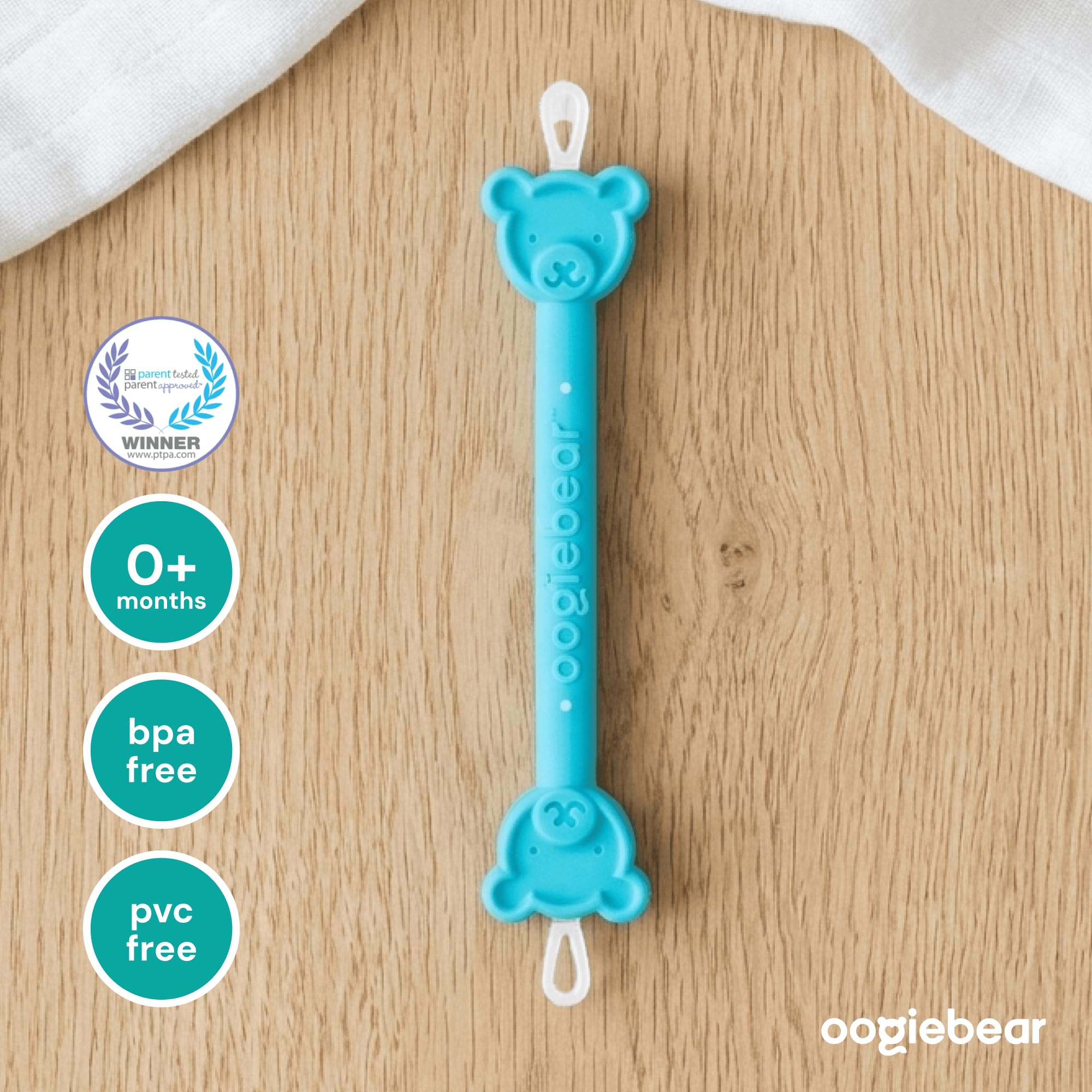 oogiebear Baby Nose & Ear Picker, Safe Booger Remover Tool, 1 Piece, Blue