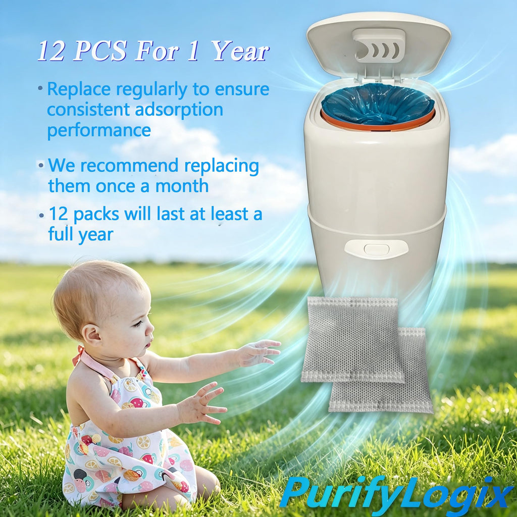 PurifyLogix Deodorizers for Diaper Genie Complete and Expressions Pail