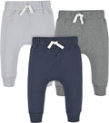 Gerber Baby-Boys Toddler 3-Pack Jogger Pants