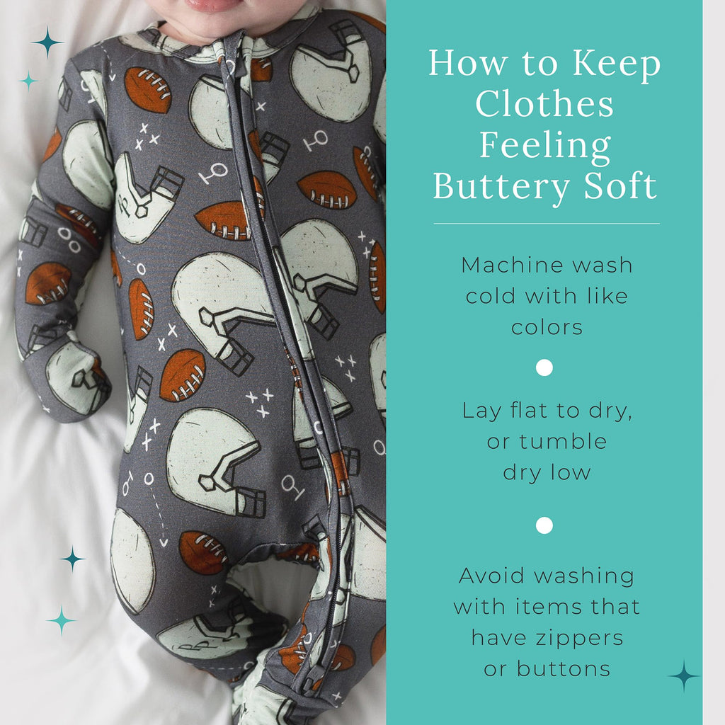 Posh Peanut Convertible Baby Sleepers, Boy Toddlers Footless Pajamas