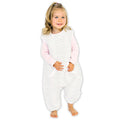 Tealbee Dreamsuit Toddler Sleep Sack with Feet – Walker Sleep Bag with Legs, Rayon made from Bamboo, Winter 1.5 TOG, 2-Way Zipper, 3T-4T - Brushed Black