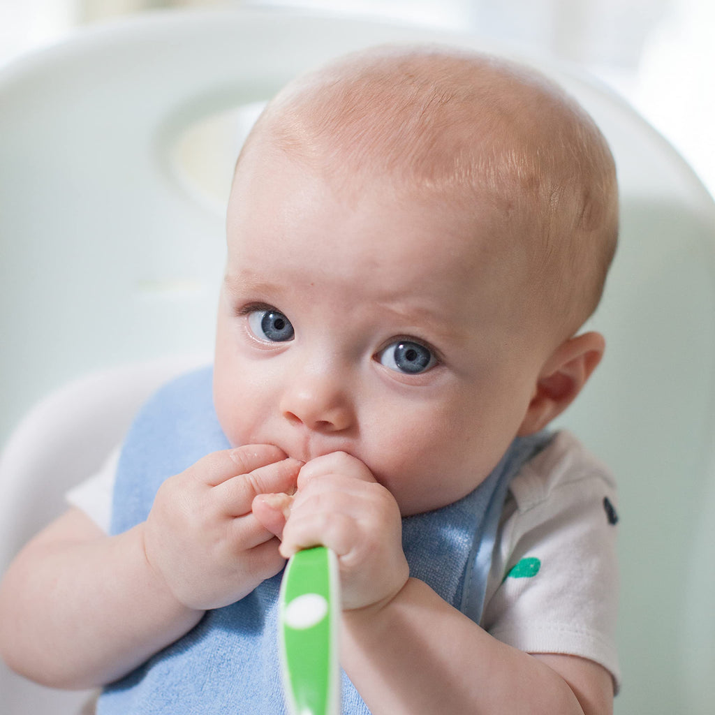 Dr. Brown's Soft-Tip Toddler Feeding Spoons, 24 Pack, Multi