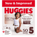 Huggies Skin Essentials Diapers Size 5, 50 Count