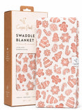 Copper Pearl Swaddle Blankets for Newborns | Soft Stretchy Receiving Blankets for Boys and Girls | Large 46 x 46 Inch Baby Blankets | Lightweight and Breathable Swaddles | Gingerbread