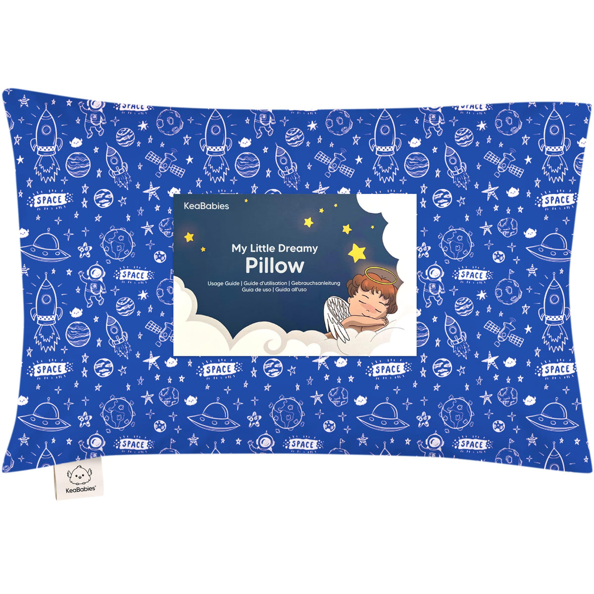 Toddler Pillow with Pillowcase, 13x18 My Little Dreamy Pillow (Dino Patrol)