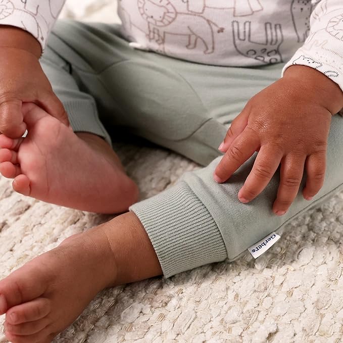 Gerber Baby-Boys Toddler 3-Pack Jogger Pants