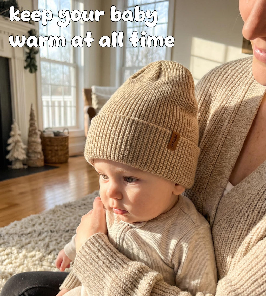 Bebila Baby Beanie Toddler Infant Winter Hats Knit Warm Caps for Boys Girls