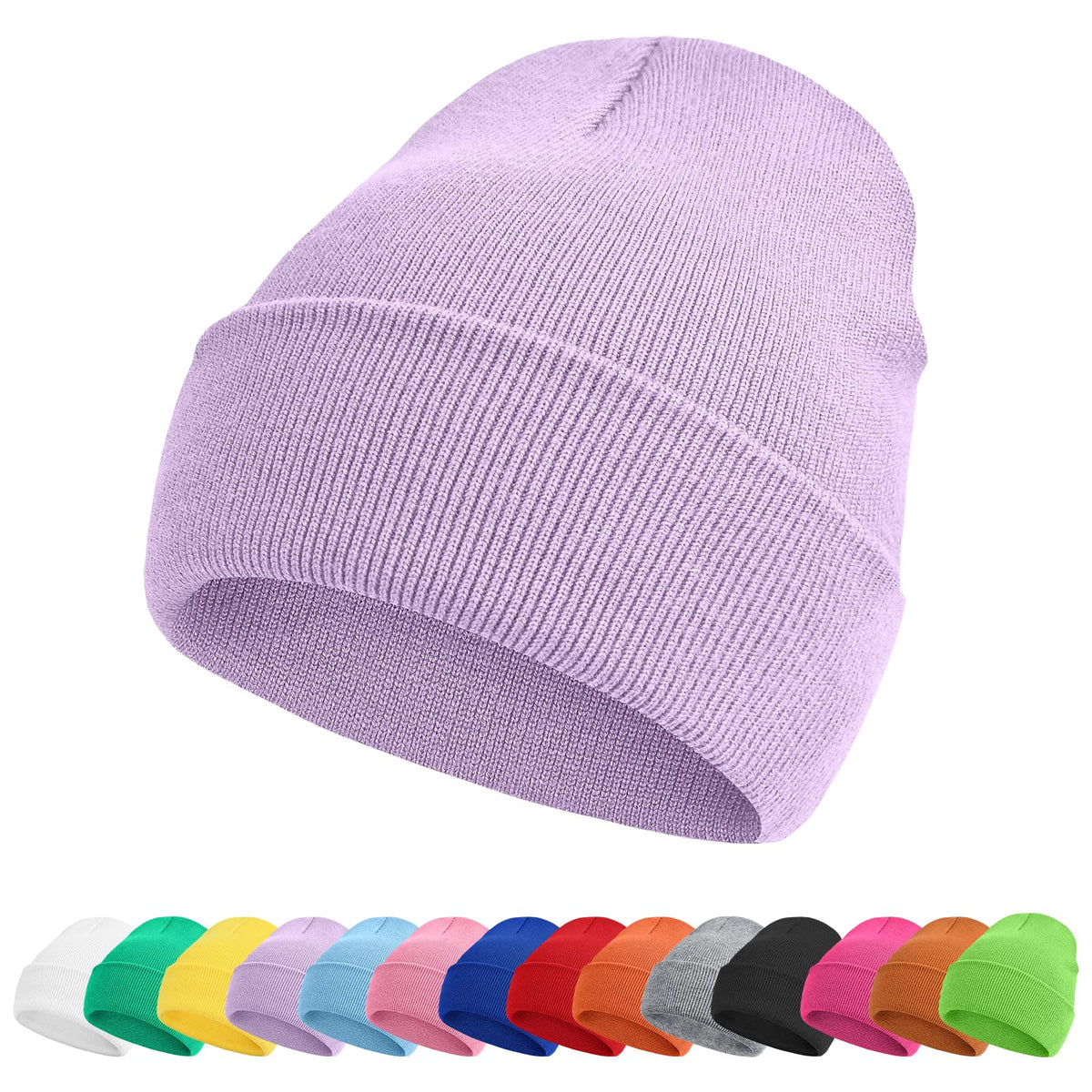 ZOORON Toddler Beanie Baby Kids Beanies Warm Winter Hat Knit Skull Cap for Boys & Girls Soft Children Infant Hat