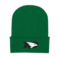 College Baby Knit Cap North Dakota Fighting Hawks Logo - Kelly - Newborn