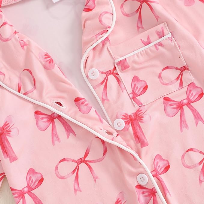 Balaflyie Baby Girl Button Down Pajamas Romper One-Piece Jumpsuit Long Sleeve Sleeper Infant Sleepwear