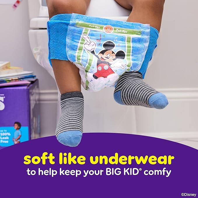 Pull-Ups Boys' Potty Training Pants, Size 2T-3T Training Underwear (16-34 lbs), 23 Count