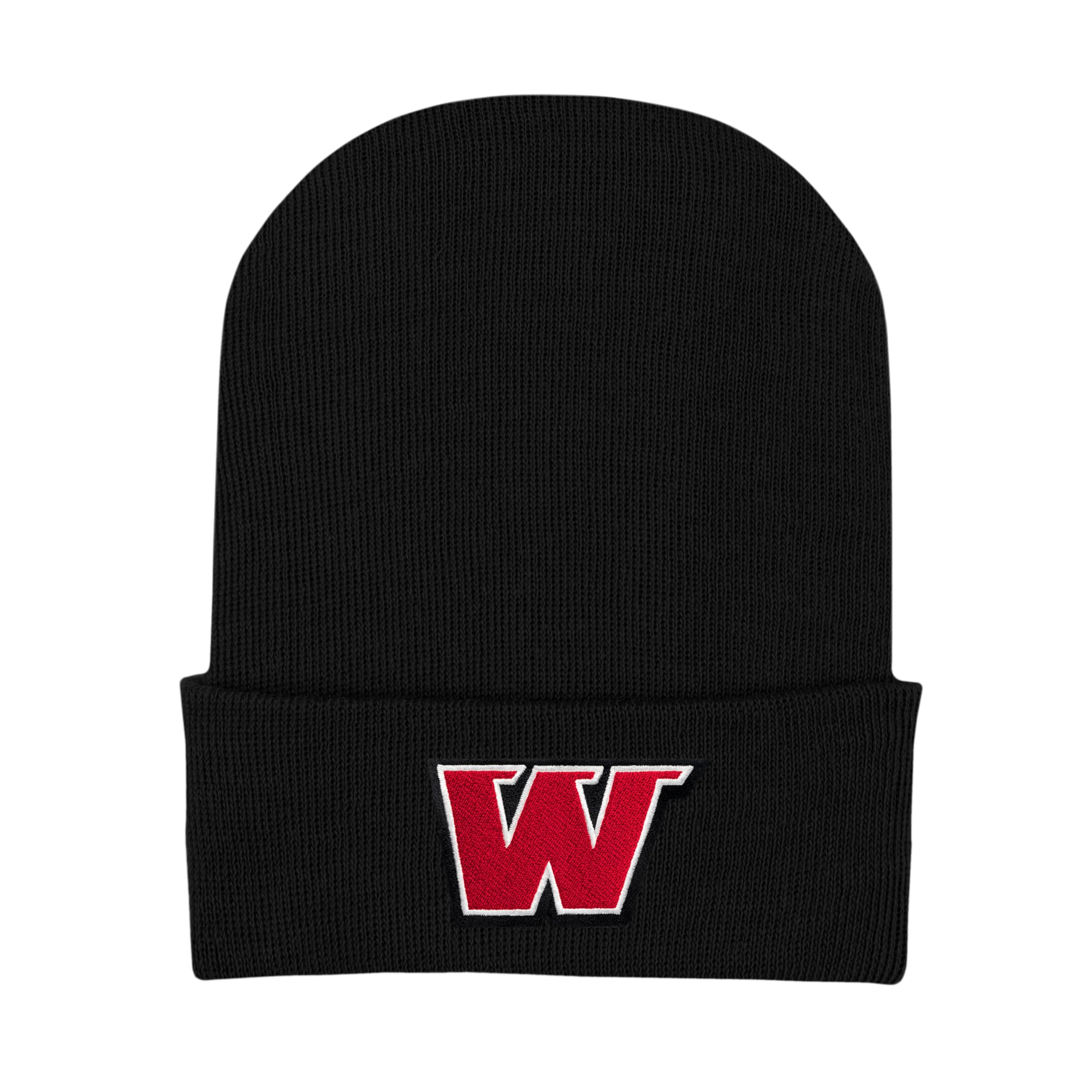 Creative Knitwear College Baby Infant Knit Cap Montana Western Bulldogs Logo - Black - Newborn