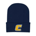 College Baby Infant Knit Cap UTC Mocs Logo - Navy - Newborn