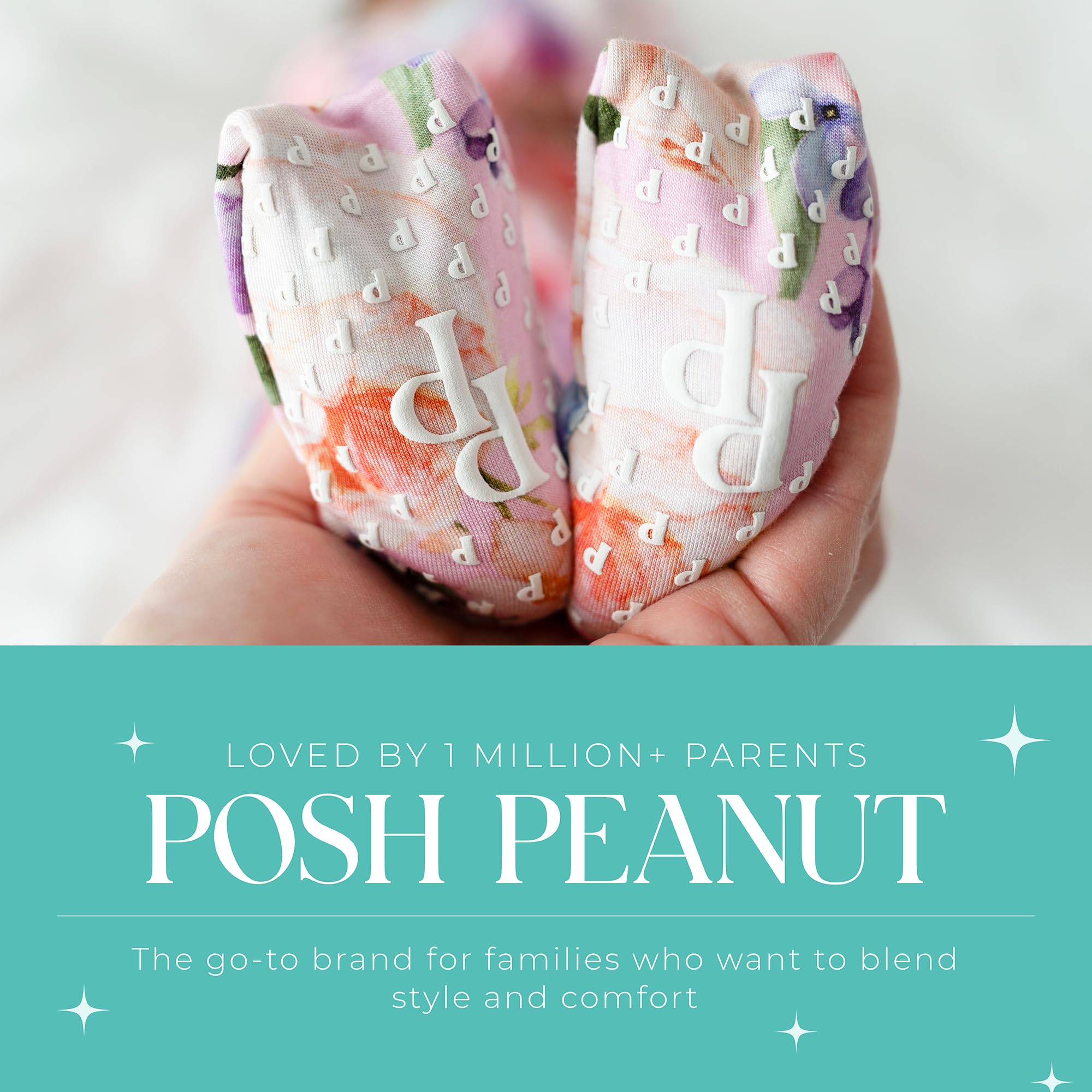 Posh Peanut Girls Convertible Baby Sleepers, Toddlers Footless Pajamas