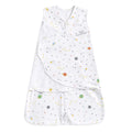 HALO 100% Cotton Sleepsack Swaddle, 3-Way Adjustable Wearable Blanket, TOG 1.5, Space, Small, 3-6 Months