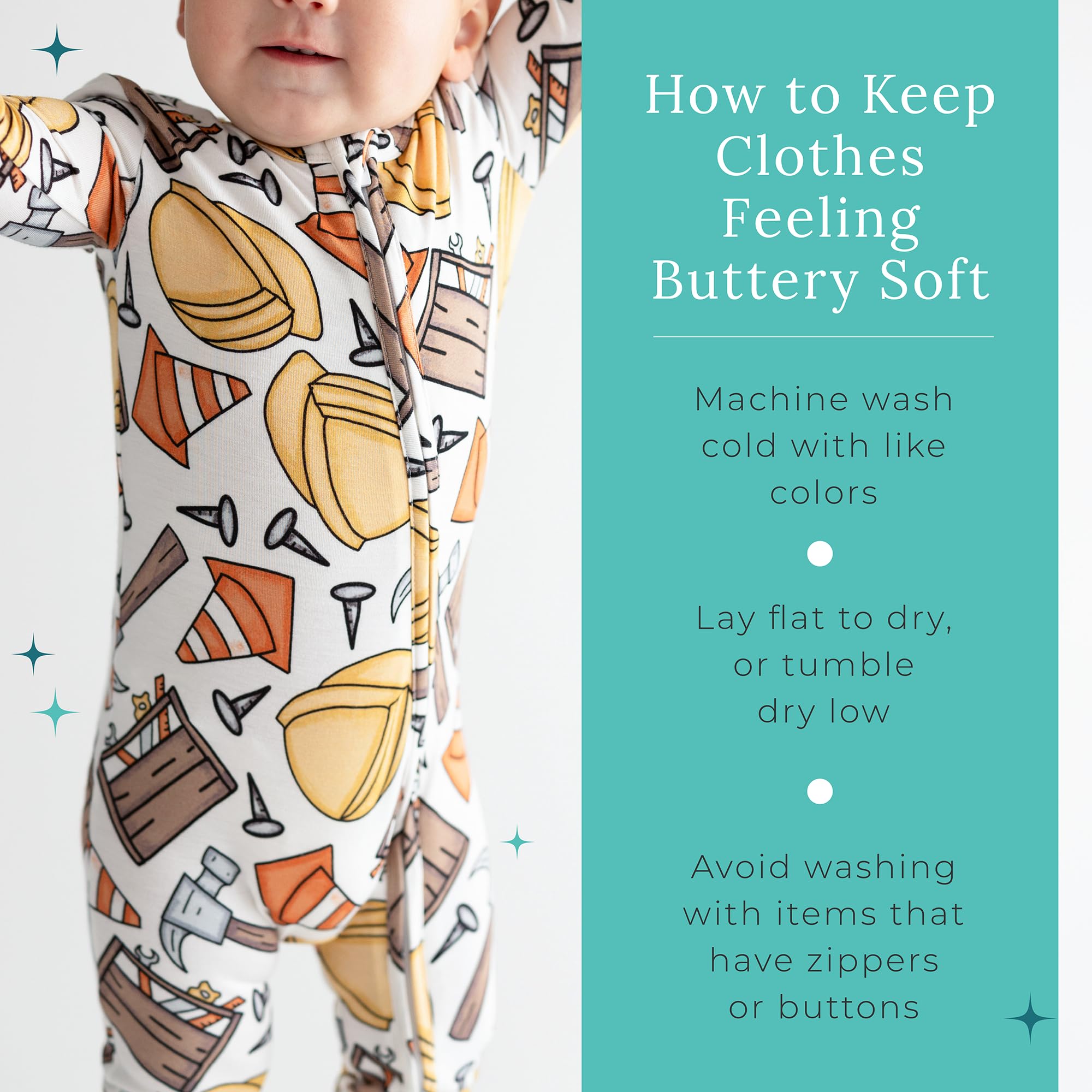 Posh Peanut Convertible Baby Sleepers, Boy Toddlers Footless Pajamas
