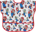 Bumkins Bibs - Toddler Bibs, Waterproof, Large for 1-3 Years, Short Sleeve