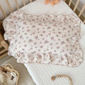 BuLuTu Tuberose Floral Themed Pillow Covers Standard Size for Kids Toddler/Twin Bed, Soft Breathable Children Pillowcases for Daycare & Travel, Enveloped, 20"x26", Machine Washable
