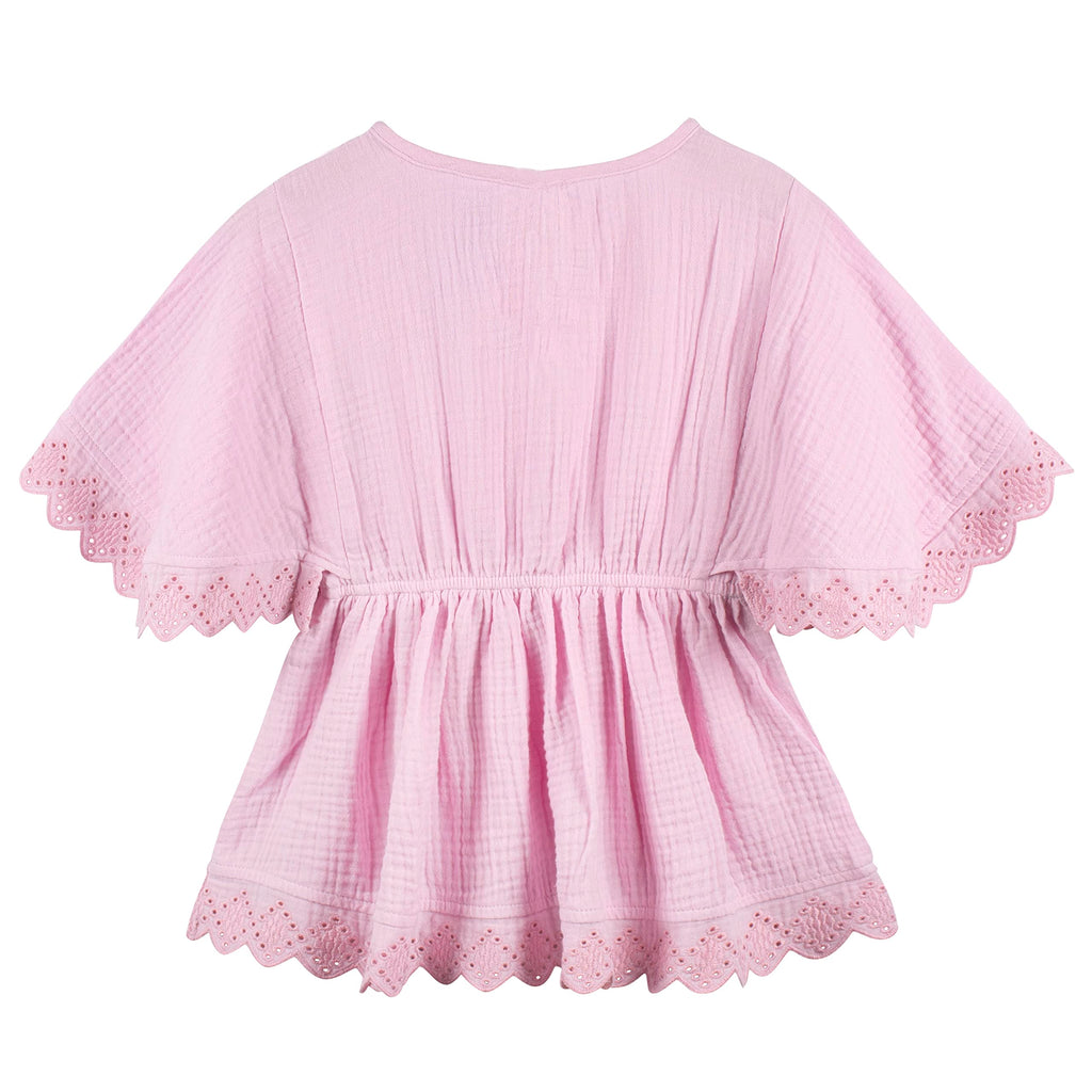Gerber Baby Girls Toddler Kaftan Swimwear Cover Up, Light Pink, 3-6 Months US