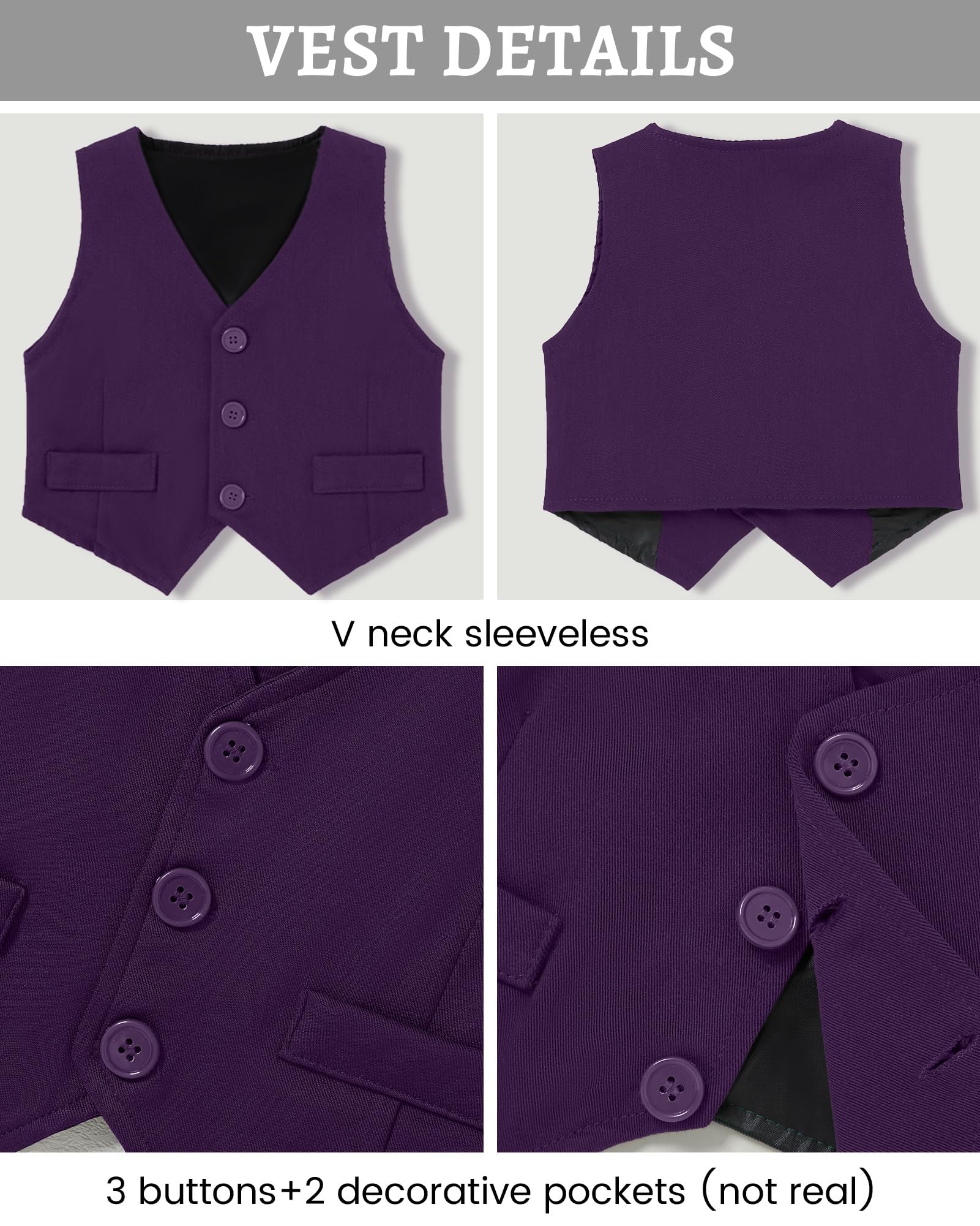 SANMIO Baby Boy Suit Set Infant Gentleman Formal Outfits 0-24M