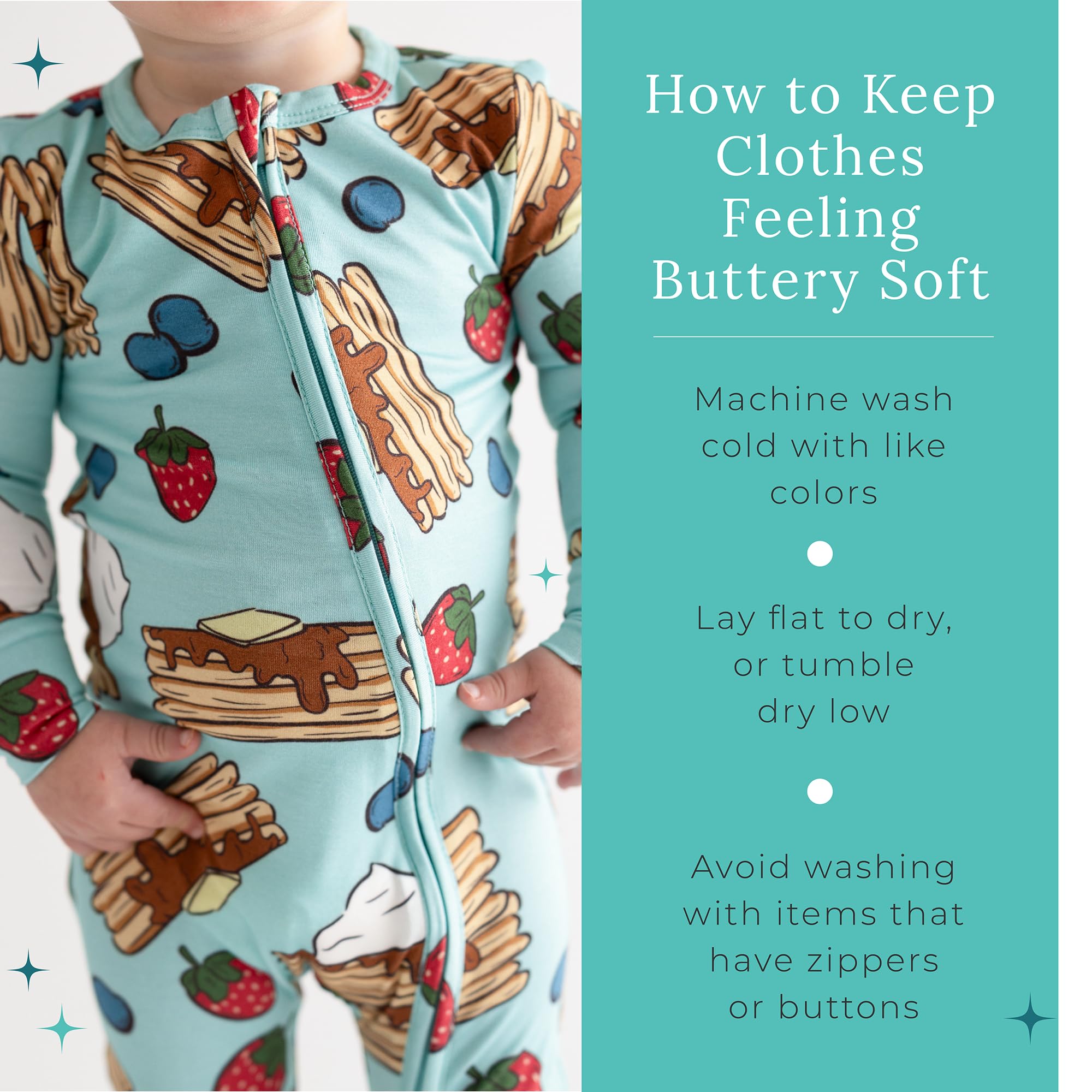 Posh Peanut Convertible Baby Sleepers, Boy Toddlers Footless Pajamas