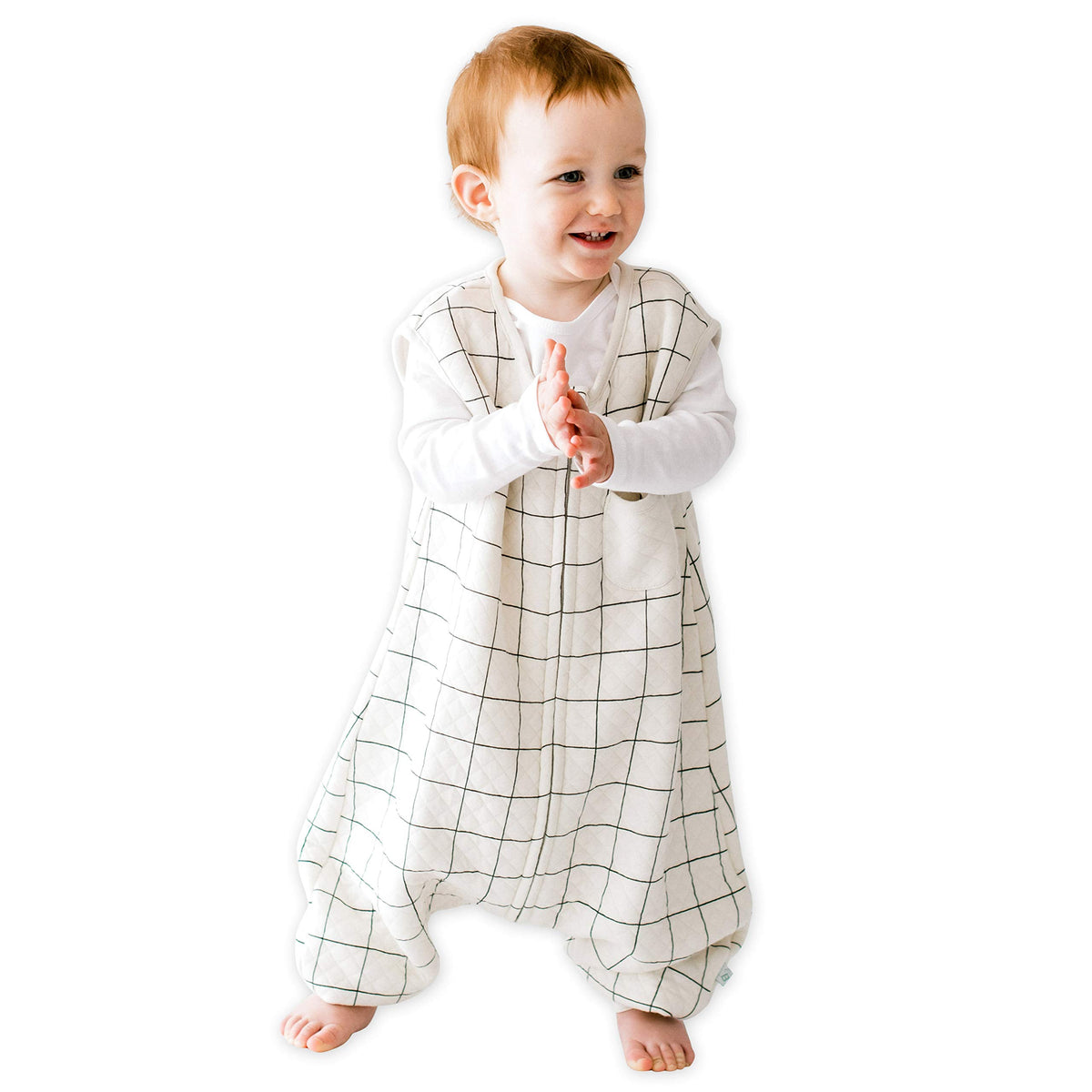 Dreamsuit: Toddler Sleep Sack with Legs, Rayon Made from Bamboo, 1.2 TOG