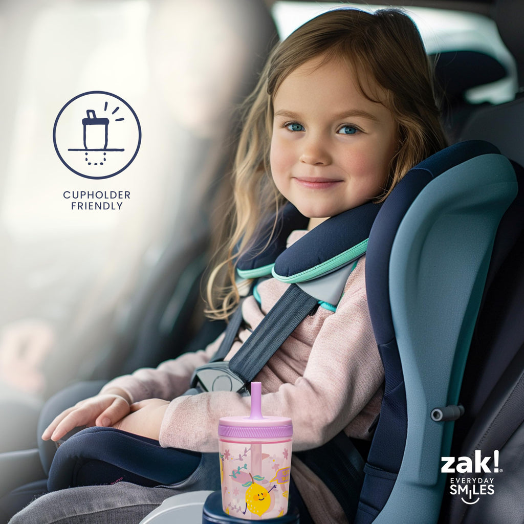Zak Designs Disney Winnie the Pooh Kelso Toddler Cups For Travel or At Home, 15oz 2-Pack Durable Plastic Sippy Cups With Leak-Proof Design is Perfect For Kids (Winnie the Pooh & Friends)