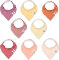 Parker Baby Bandana Drool Bibs 8 Pack Baby Bibs for Boys, Girls, Unisex - Soft & Stylish Teething Bibs for Babies